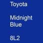 Preview: Toyota, Midnight Blue, 8L2.